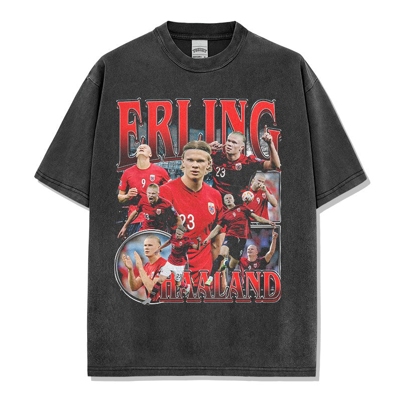 HAALAND VINTAGE TEE · NIGHT GAME