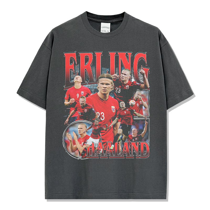 HAALAND VINTAGE TEE · NIGHT GAME