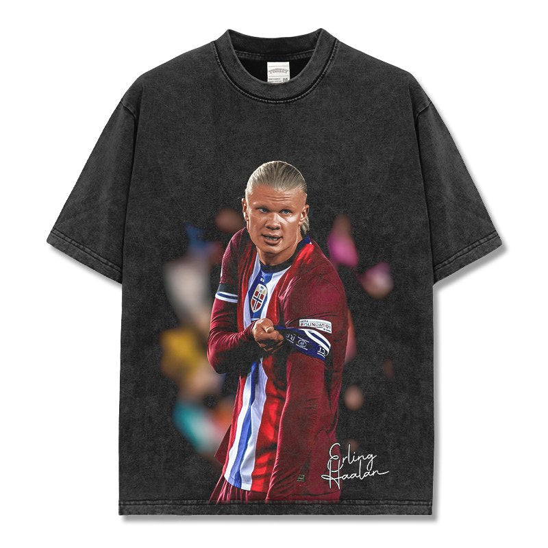 HAALAND VINTAGE TEE · GOLDEN BOOT