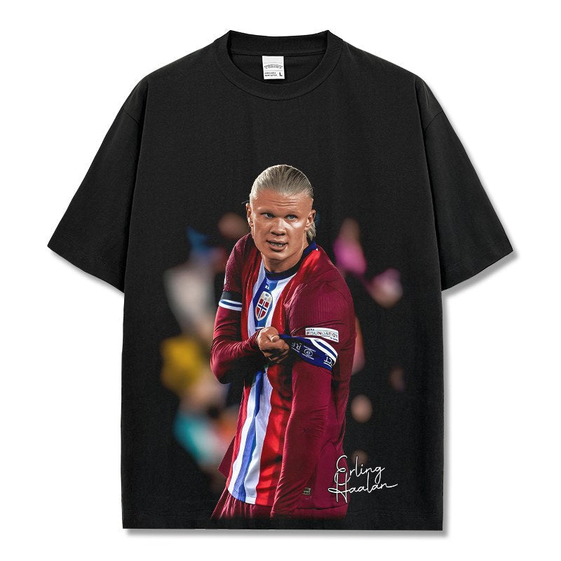 HAALAND VINTAGE TEE · GOLDEN BOOT