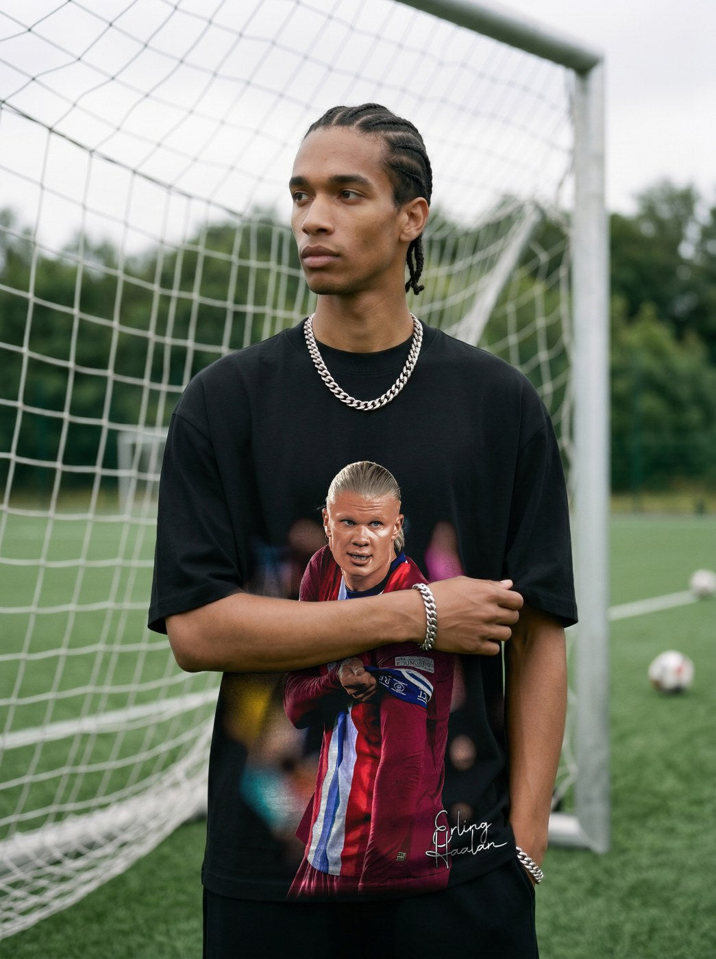 HAALAND VINTAGE TEE · GOLDEN BOOT