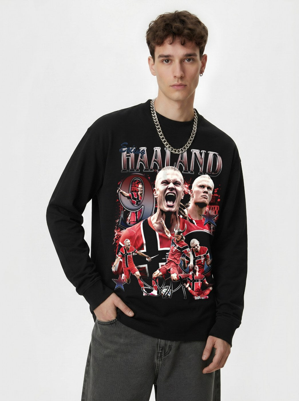 HAALAND VINTAGE TEE · VIKING