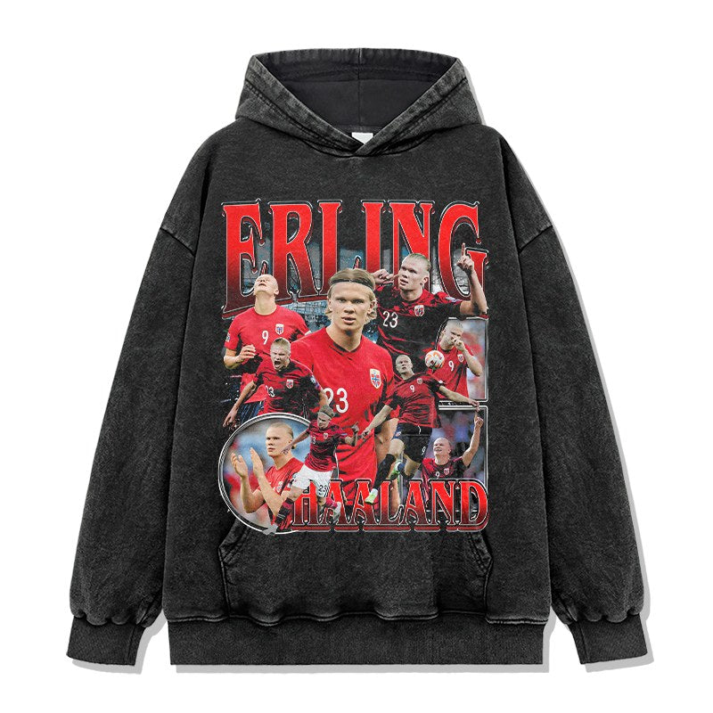 HAALAND VINTAGE HOODIE · NIGHT GAME