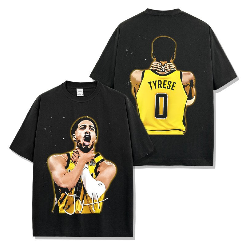 TYRESE HALIBURTON VINTAGE TEE · SHOWTIME