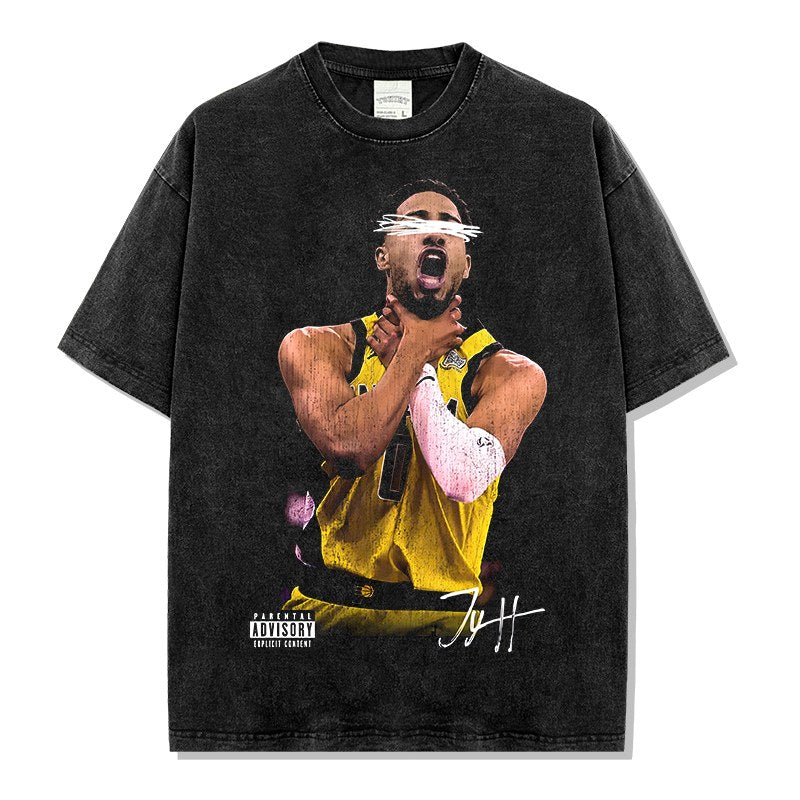 TYRESE HALIBURTON VINTAGE TEE · CROSSOVER