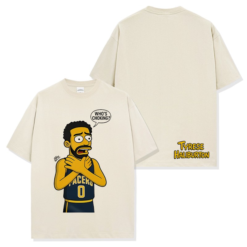 TYRESE HALIBURTON VINTAGE TEE · BUZZER BEATER