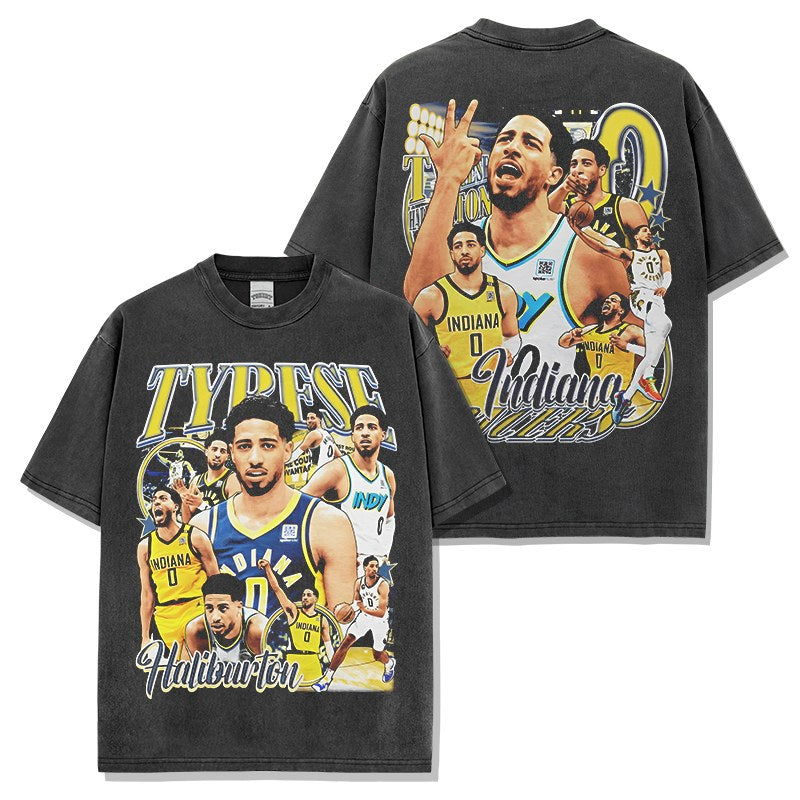 TYRESE HALIBURTON VINTAGE TEE · MVP
