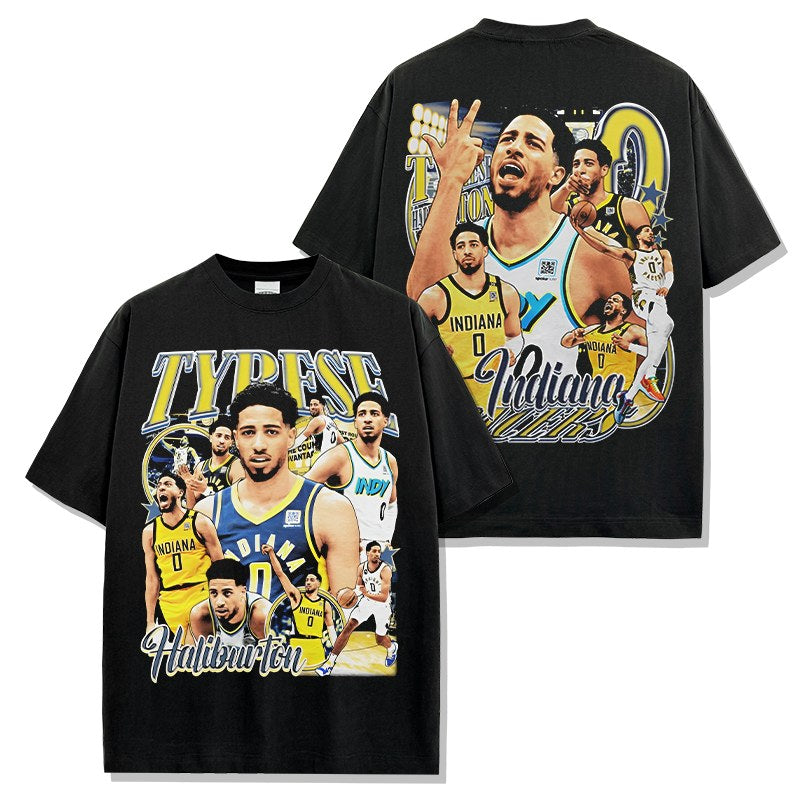 TYRESE HALIBURTON VINTAGE TEE · MVP