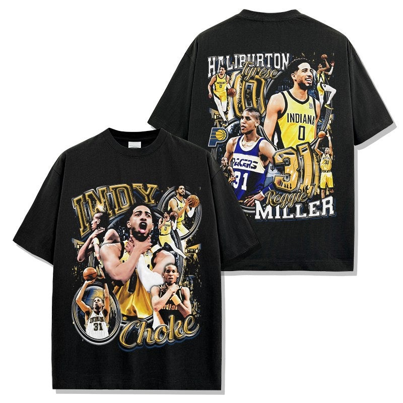 TYRESE HALIBURTON VINTAGE TEE · LEGEND