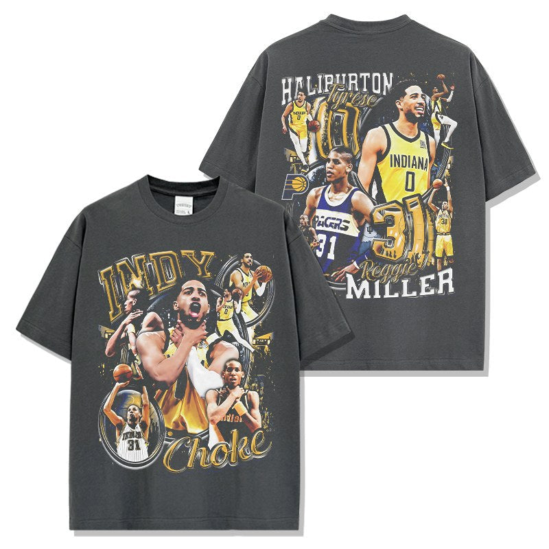 TYRESE HALIBURTON VINTAGE TEE · LEGEND