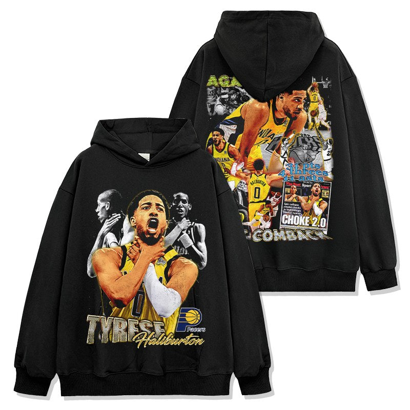 TYRESE HALIBURTON VINTAGE HOODIE · DYNASTY