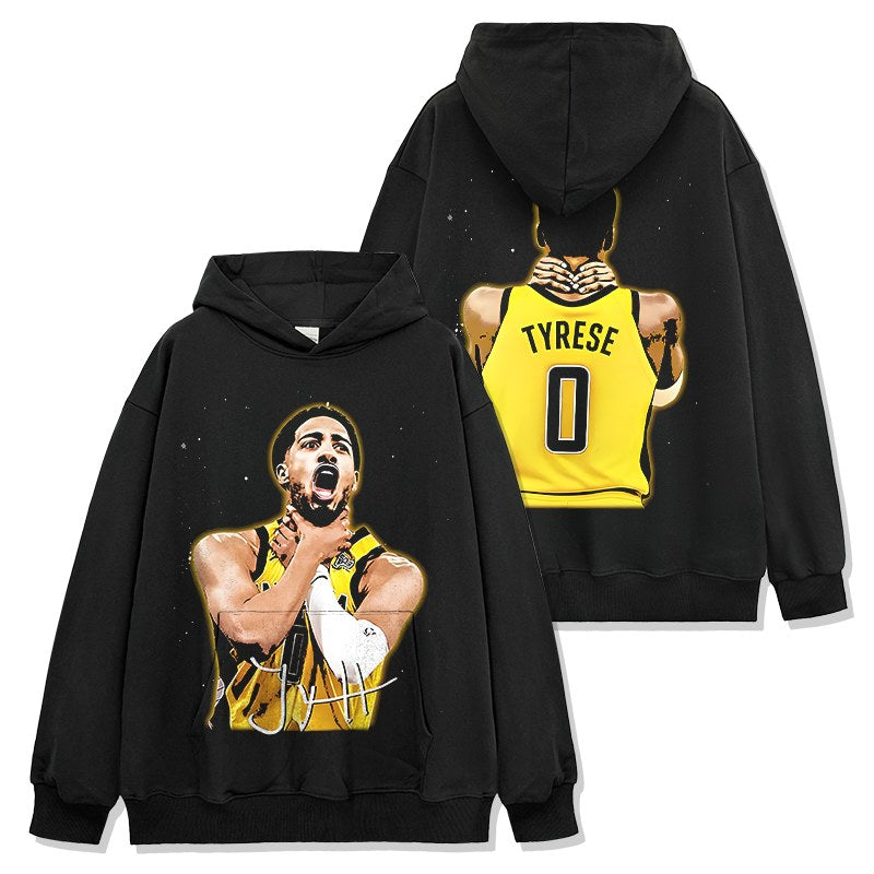 TYRESE HALIBURTON VINTAGE HOODIE · SHOWTIME