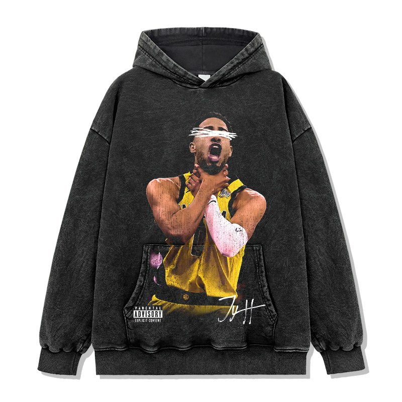 TYRESE HALIBURTON VINTAGE HOODIE · CROSSOVER
