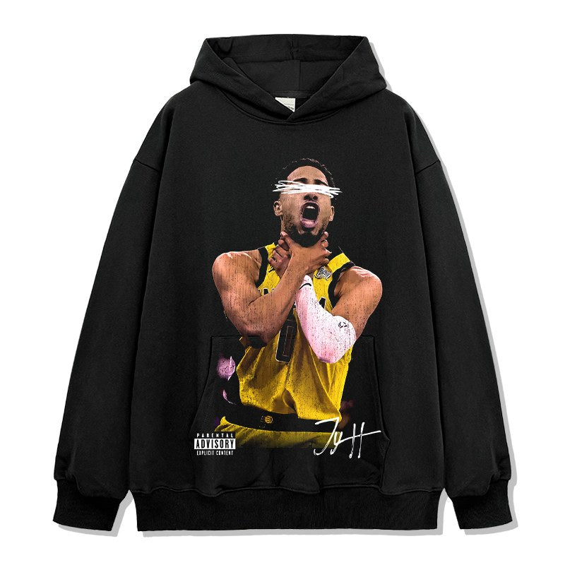 TYRESE HALIBURTON VINTAGE HOODIE · CROSSOVER