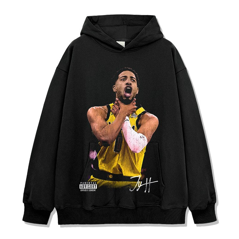 TYRESE HALIBURTON VINTAGE HOODIE · FADEAWAY
