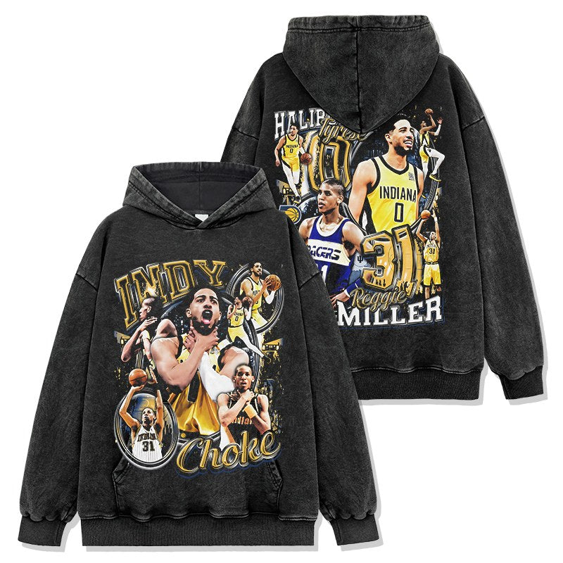 TYRESE HALIBURTON VINTAGE HOODIE · LEGEND