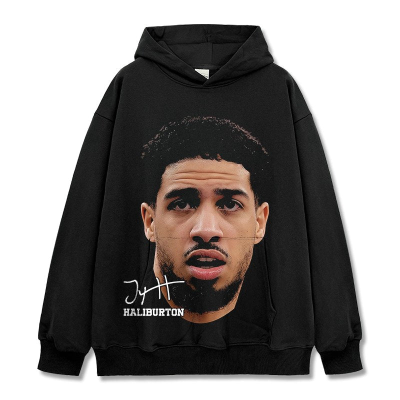 TYRESE HALIBURTON VINTAGE HOODIE · ICON