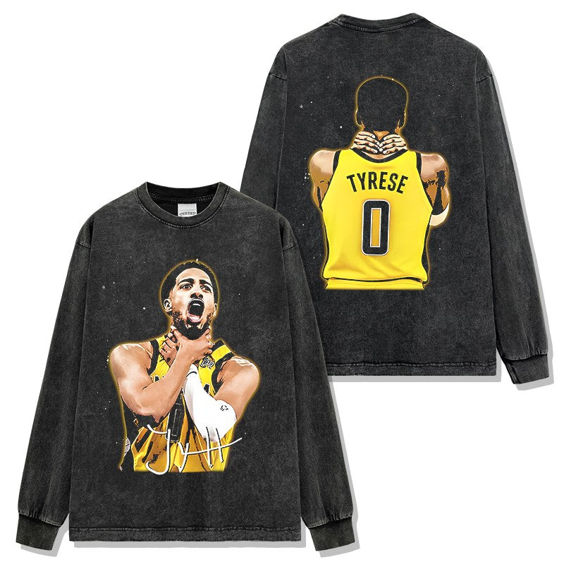 TYRESE HALIBURTON LONG SLEEVE · SHOWTIME