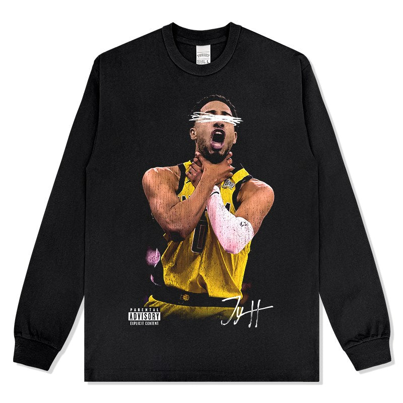 TYRESE HALIBURTON LONG SLEEVE · CROSSOVER