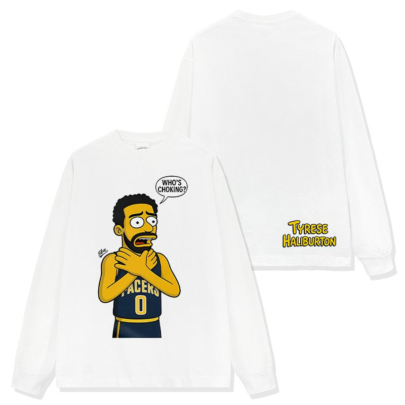 TYRESE HALIBURTON LONG SLEEVE · BUZZER BEATER