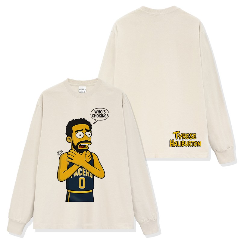 TYRESE HALIBURTON LONG SLEEVE · BUZZER BEATER
