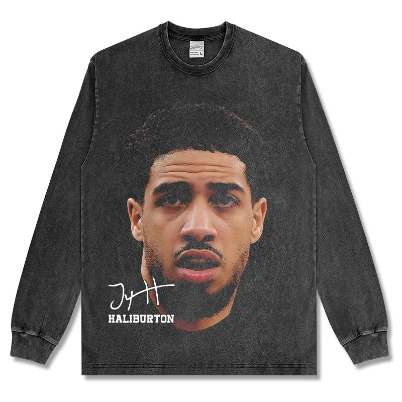 TYRESE HALIBURTON LONG SLEEVE · ICON