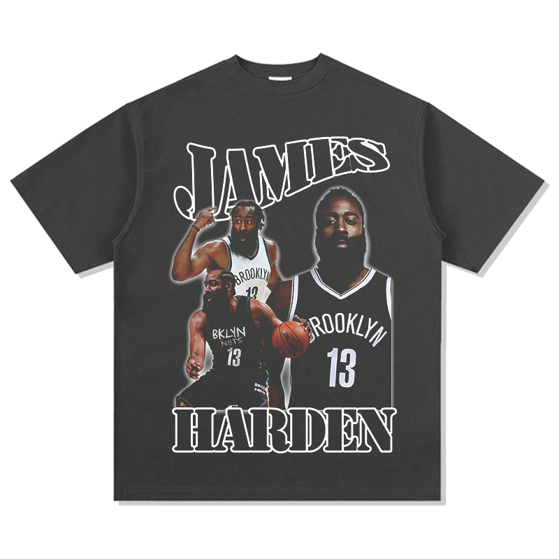 JAMES HARDEN VINTAGE TEE · AND ONE