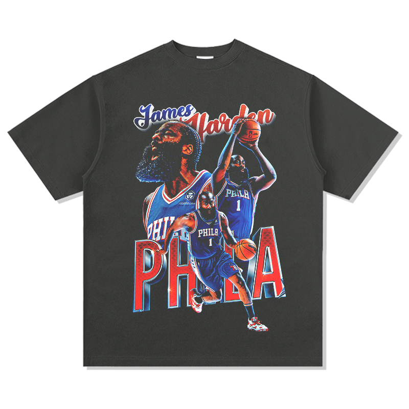 JAMES HARDEN VINTAGE TEE · SLAM DUNK
