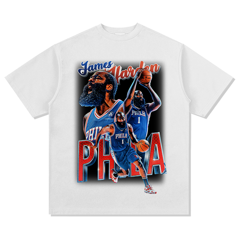 JAMES HARDEN VINTAGE TEE · SLAM DUNK