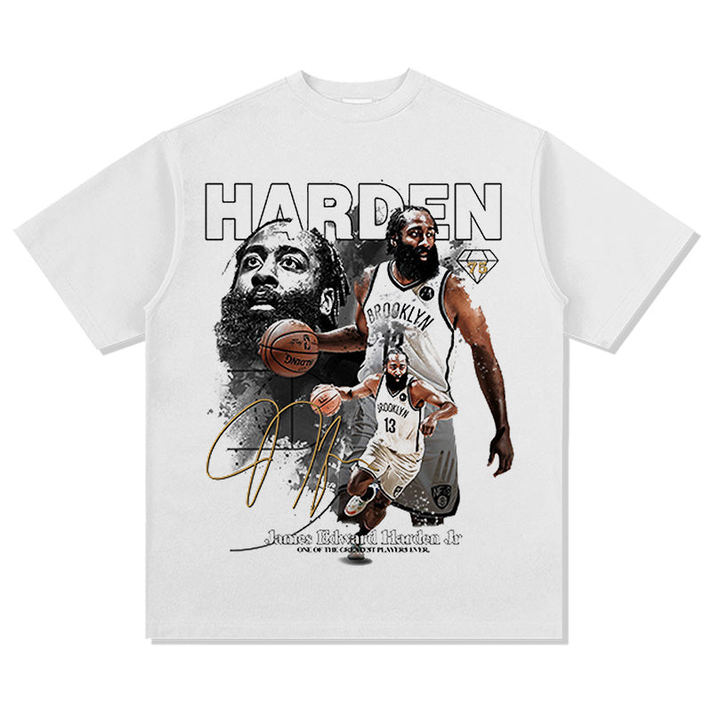 JAMES HARDEN VINTAGE TEE · HALL OF FAME