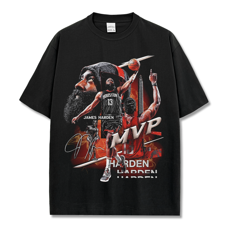 JAMES HARDEN VINTAGE TEE · FADEAWAY