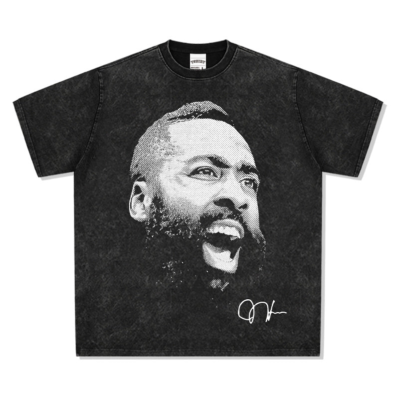 JAMES HARDEN VINTAGE TEE · TRIPLE DOUBLE