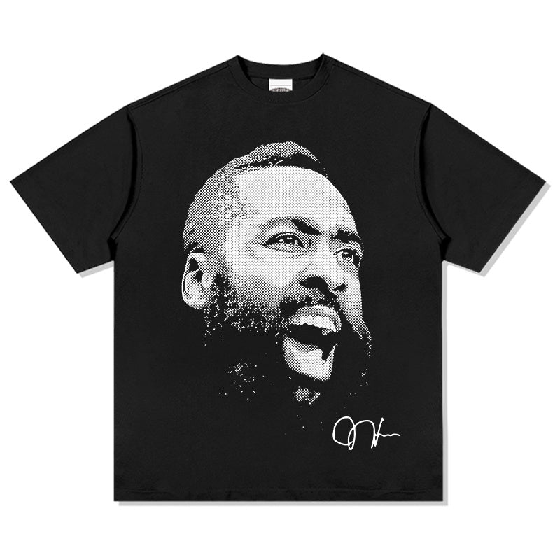 JAMES HARDEN VINTAGE TEE · TRIPLE DOUBLE