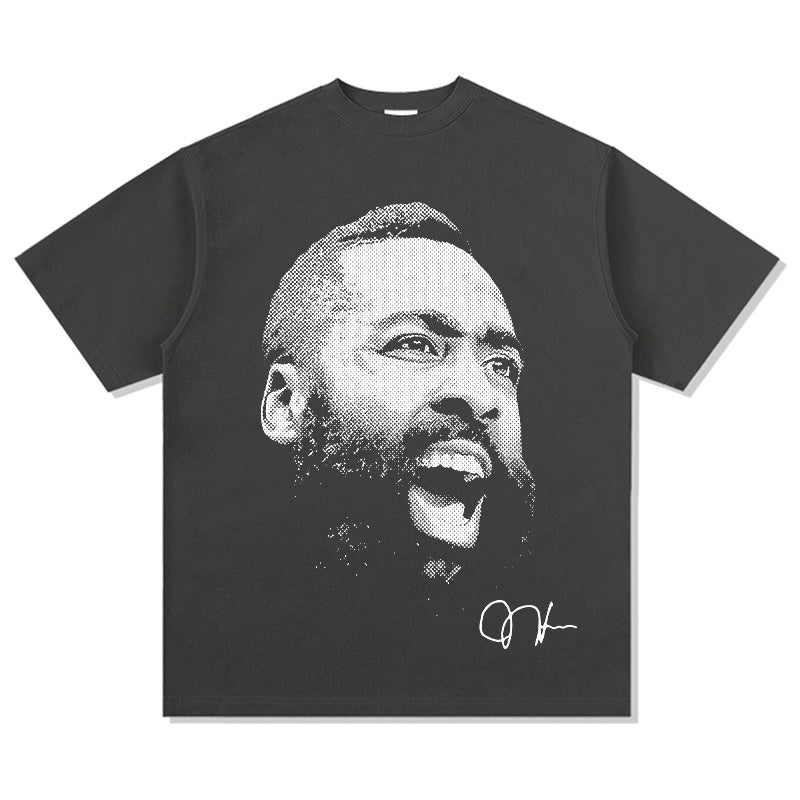 JAMES HARDEN VINTAGE TEE · TRIPLE DOUBLE