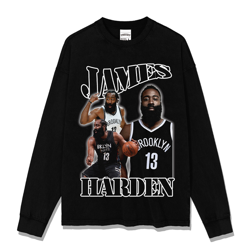 JAMES HARDEN LONG SLEEVE · AND ONE
