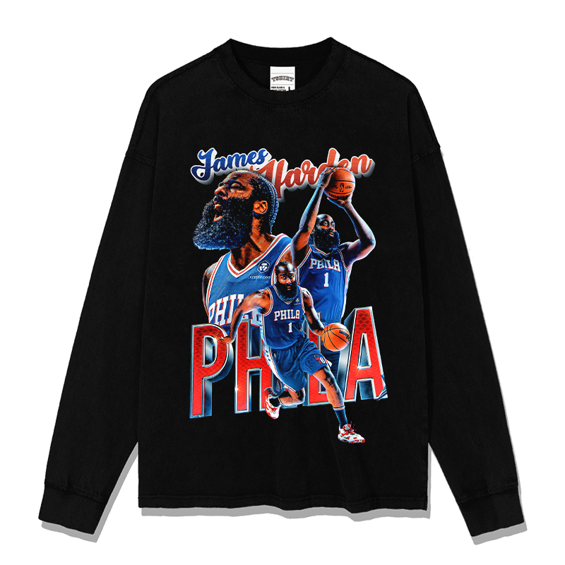 JAMES HARDEN LONG SLEEVE · SLAM DUNK