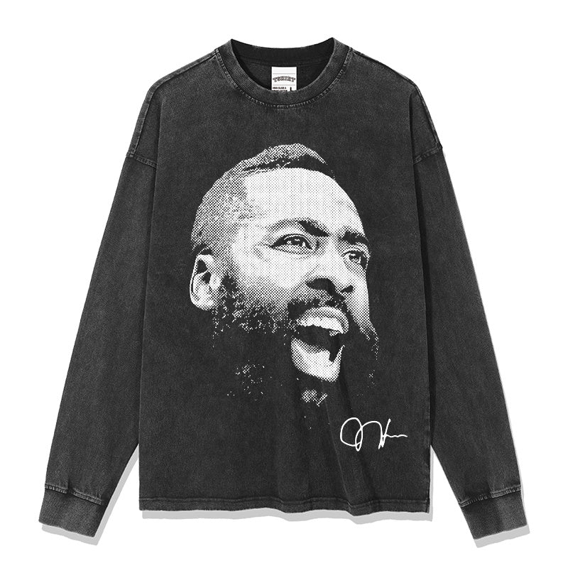 JAMES HARDEN LONG SLEEVE · TRIPLE DOUBLE