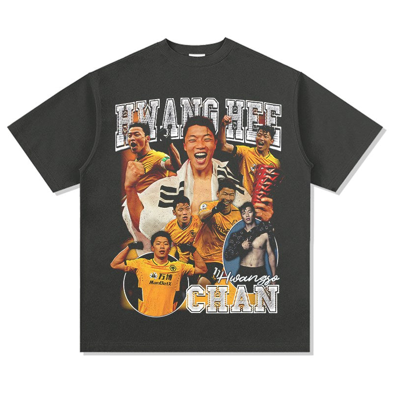 HEE CHAN HWANG VINTAGE TEE · GOLDEN BOOT