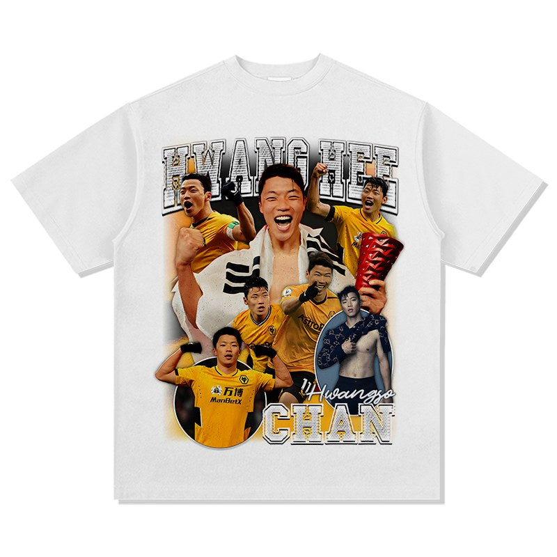 HEE CHAN HWANG VINTAGE TEE · GOLDEN BOOT
