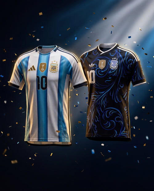 באנדל חולצת בית+חוץ+ שם ומספר MESSI 10