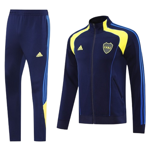 חליפת בוקה כחולה רוכסן מלא