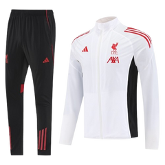 חליפת ליברפול לבנה רוכסן מלא