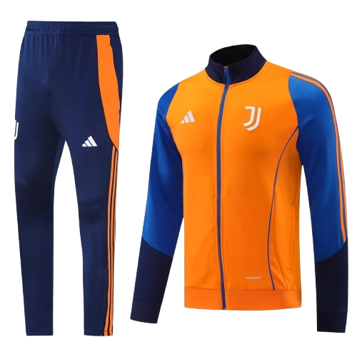 חליפת יובנטוס כתומה רוכסן מלא