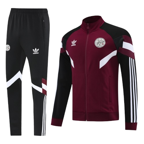 חליפת אייאקס אדומה רוכסן מלא