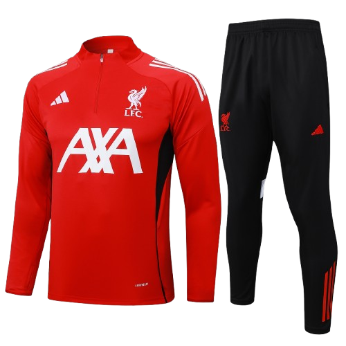 אימונית חצי רוכסן ליברפול אדומה