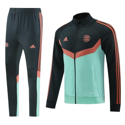 חליפת באיירן שחורה רוכסן מלא