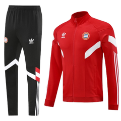 חליפת באיירן אדומה רוכסן מלא