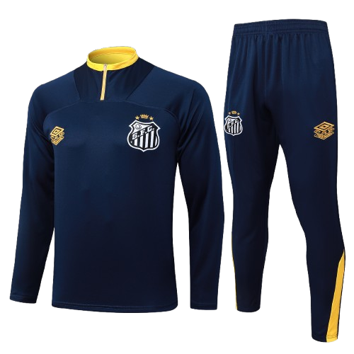 אימונית חצי רוכסן סנטוס כחולה