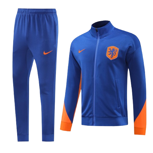 חליפת הולנד כחולה רוכסן מלא