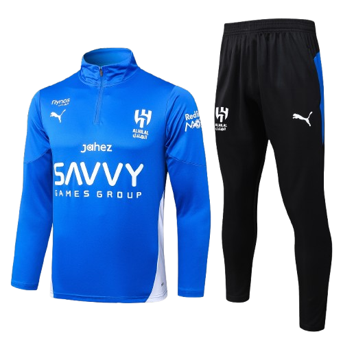 אימונית חצי רוכסן אל הילאל כחול